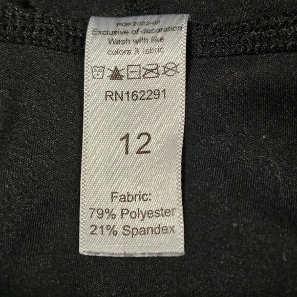 Sweetflexx Women's Resistance Leggings with Pockets Black Size 12 - Picture 6 of 15